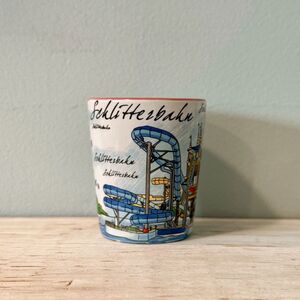 Schlitterbahn Shot Glass | Souvenir Collectible Barware Amusement Park